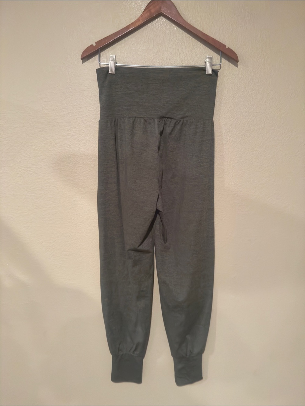 Aerie Offline High Waisted Tapered Space Dye Yoga Joggers Green Size Small - Picture 6 of 7